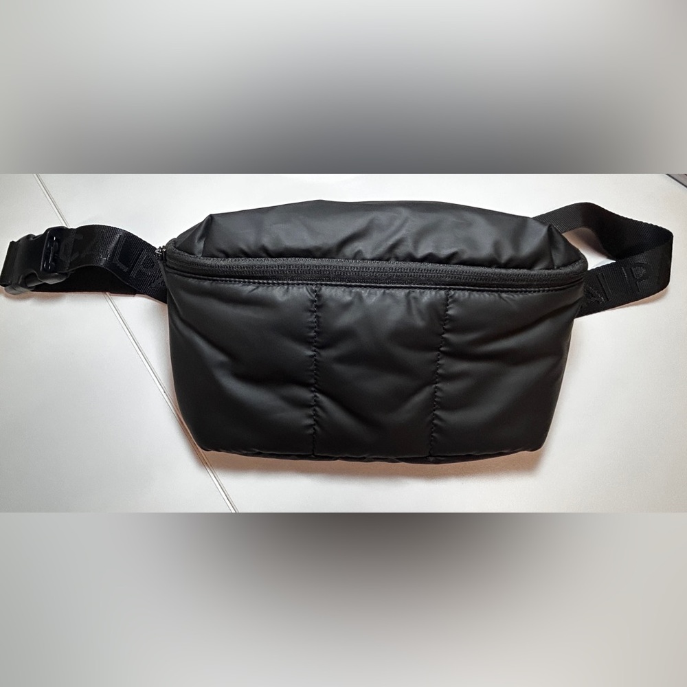Calpak Black Quilted Belt Bag